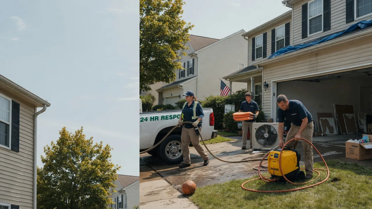 Emergency Water Damage Restoration in Curtis Bay, MD near me